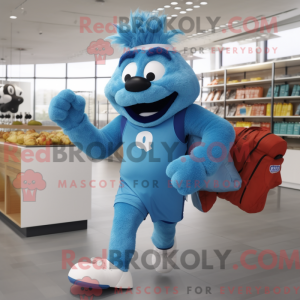 Disfraz de mascota Sky Blue...
