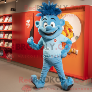 Disfraz de mascota Sky Blue...