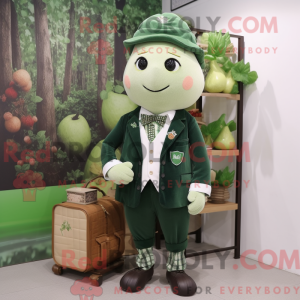 Forest Green Apricot mascot...