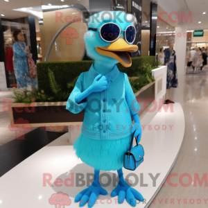 Cyan Gosling maskeradfigur...