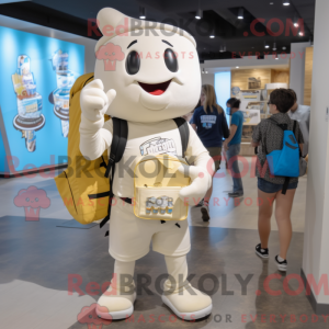 White Chocolate Bars mascot...