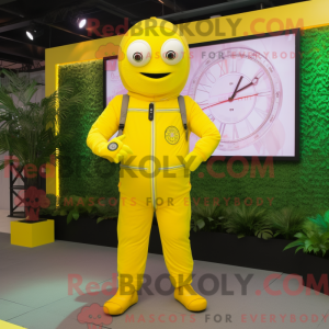 Lemon Yellow Lemon mascot...