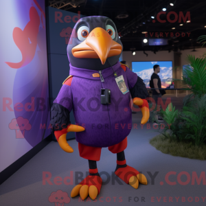 Purple Toucan mascot...