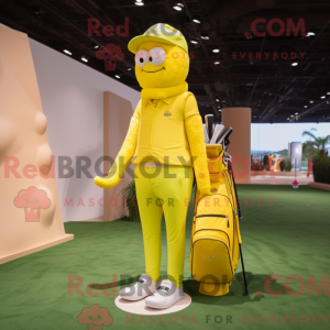 Lemon Yellow Golf Bag...