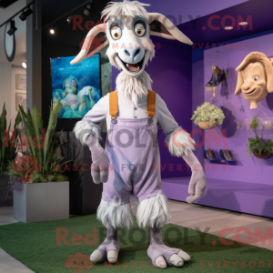 Lavender Goat mascot...