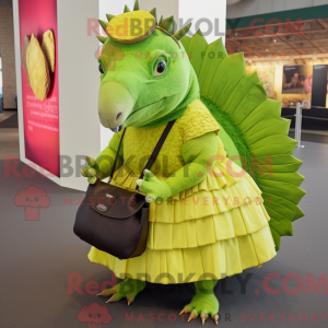 Limegrønn Armadillo...