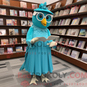 Turquoise Quail mascot...