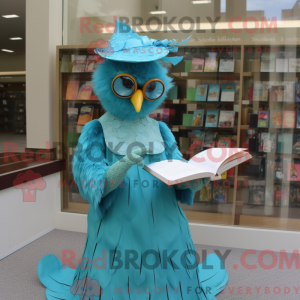 Turquoise Quail mascot...