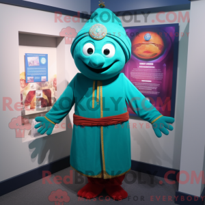 Teal Tikka Masala mascot...