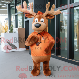 Costume de mascotte d élan...