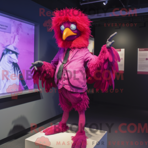 Magenta Harpy mascot...
