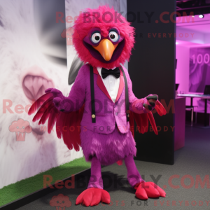 Magenta Harpy maskot...
