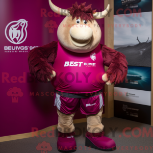 Disfraz de mascota Magenta...