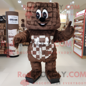 Cream Chocolate Bars mascot...