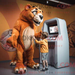 Smilodon mascot costume...