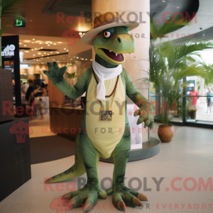 Oliven Deinonychus maskot...