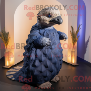 Navy Pangolin mascot...