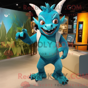 Turkis Chupacabra maskot...