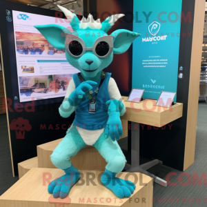 Turkis Chupacabra maskot...
