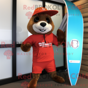 Red Mongoose maskot...