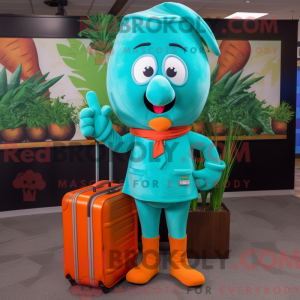 Turkis gulerod maskot...