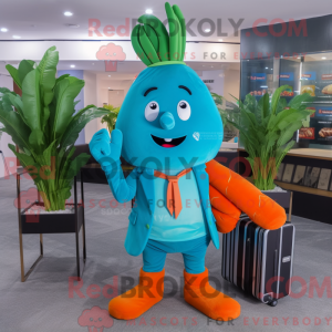 Turkis gulerod maskot...