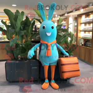 Turkis gulerod maskot...