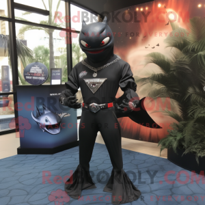 Black Manta Ray...