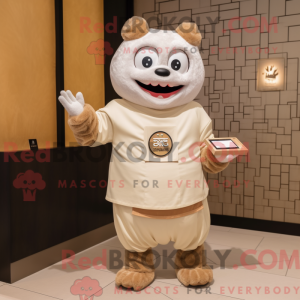 Tan Dim Sum maskot kostume...