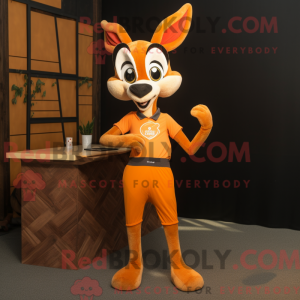 Postava maskota Orange...