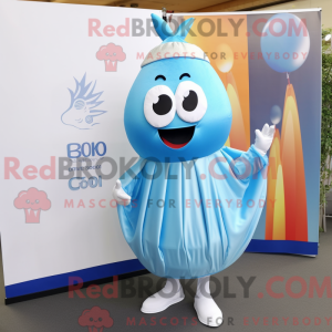 Sky Blue Onion mascot...