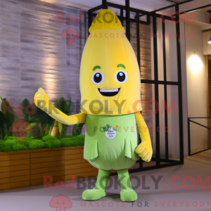 Yellow Celery mascot...