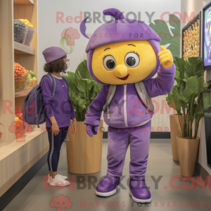 Costume mascotte de citron...
