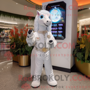 Disfraz de mascota White...
