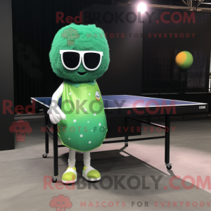 Green Ping Pong Table...