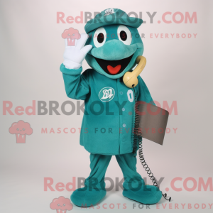 Turkusowy telefon...