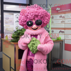 Pink Cauliflower mascot...