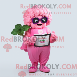 Maskottchenkostüm mit rosa...