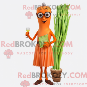 Orange Asparagus mascot...