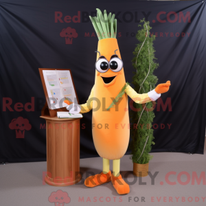 Orange Asparagus mascot...