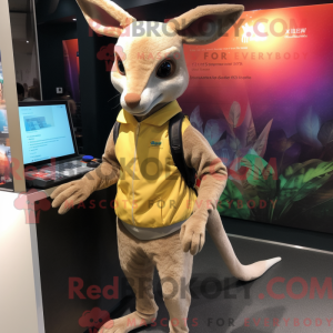 Kenguru maskot drakt...