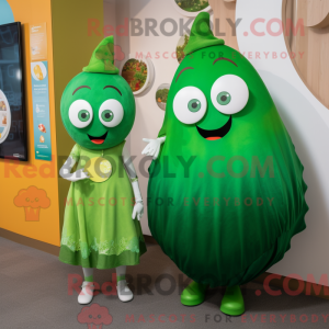 Green Shakshuka mascot...