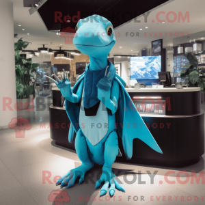 Cyan Dimorphodon...