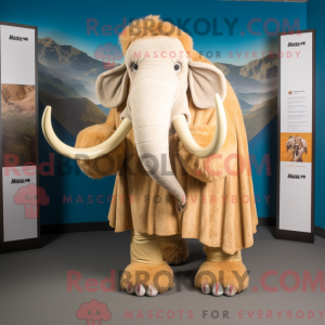 Disfraz de mascota mamut...