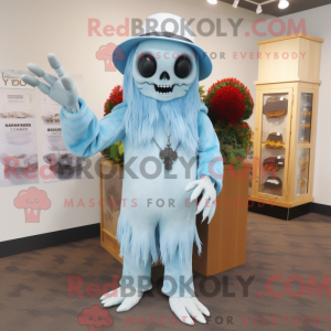 Sky Blue Graveyard mascot...