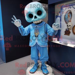 Sky Blue Graveyard maskot...