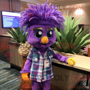 Disfraz de mascota de piña...