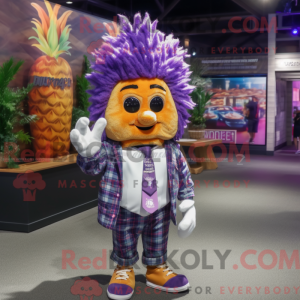 Purple Pineapple mascot...