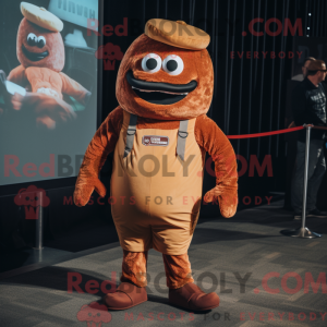 Rust Hamburger mascot...