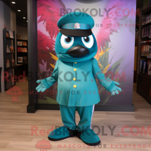 Postava maskota Teal...